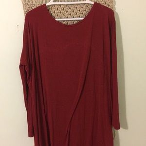 long piko dress